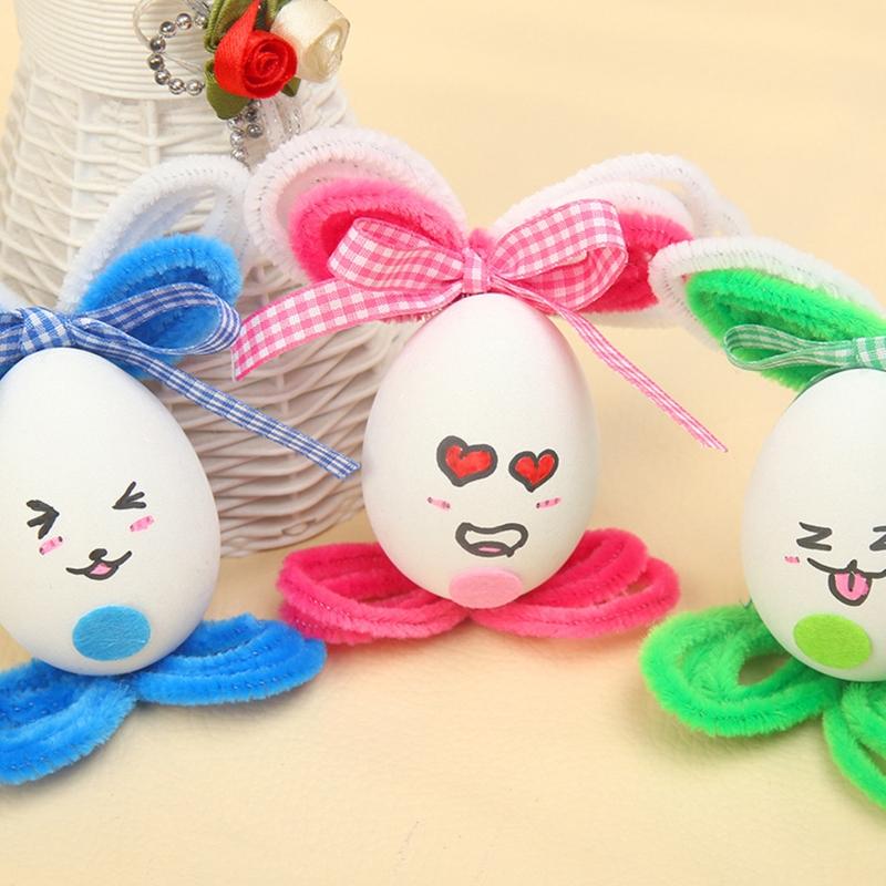 Creative Plastic Simulation Easter Eggs DIY Easter Gifts with Tools Bedroom Living Room Decoration Easter Party Orna