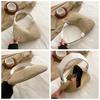 Leisure Weave Straw Bag Summer Beach Handbag Trendy Straw Shoulder Bag  Women