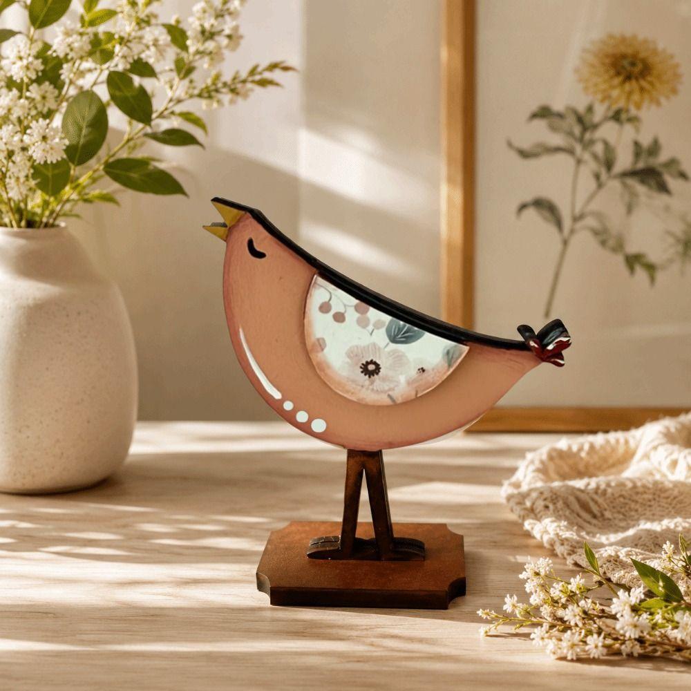 3pcs Sculptures Seabird Ornaments Nordic Style Seagull Figurine Desktop Ornaments Home Decor