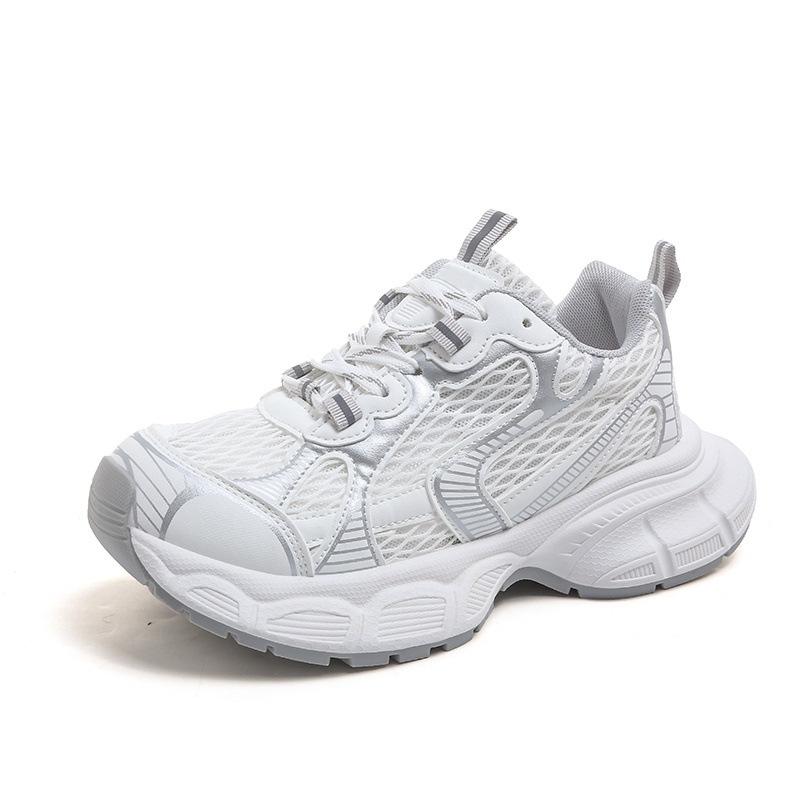 Dad shoes new summer breathable thin heightening casual sneakers