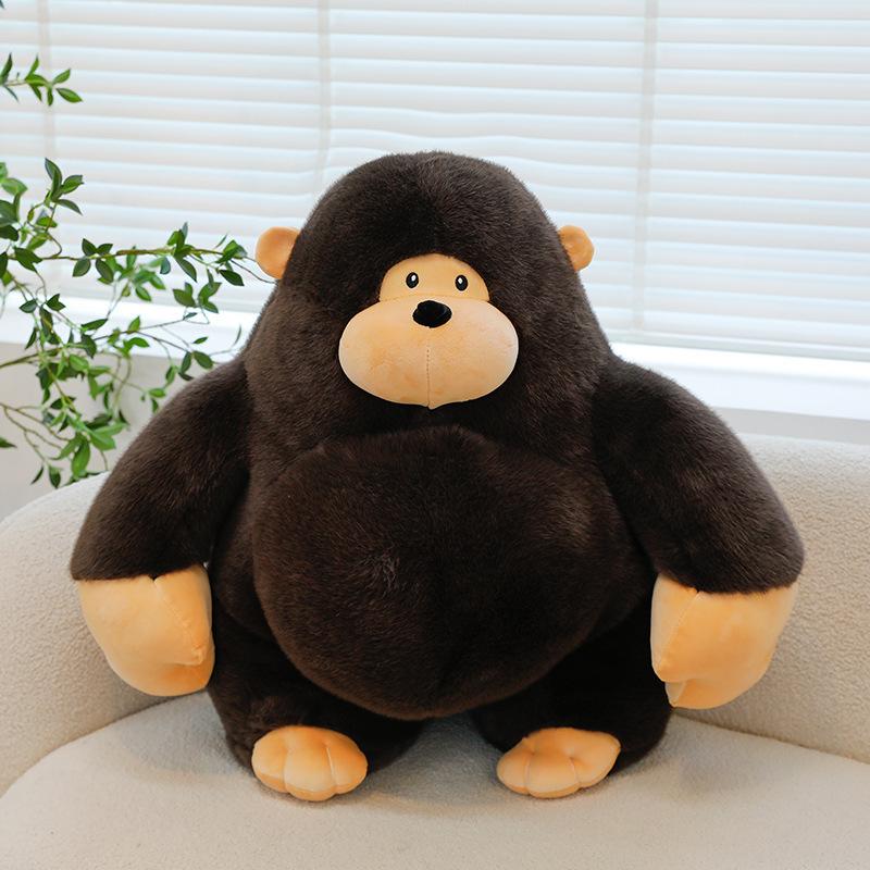 

Animal Gorilla Plush Toy Cartoon Stuffed Doll Room Sofa Decoration Gift Kids 35cm/13.78in