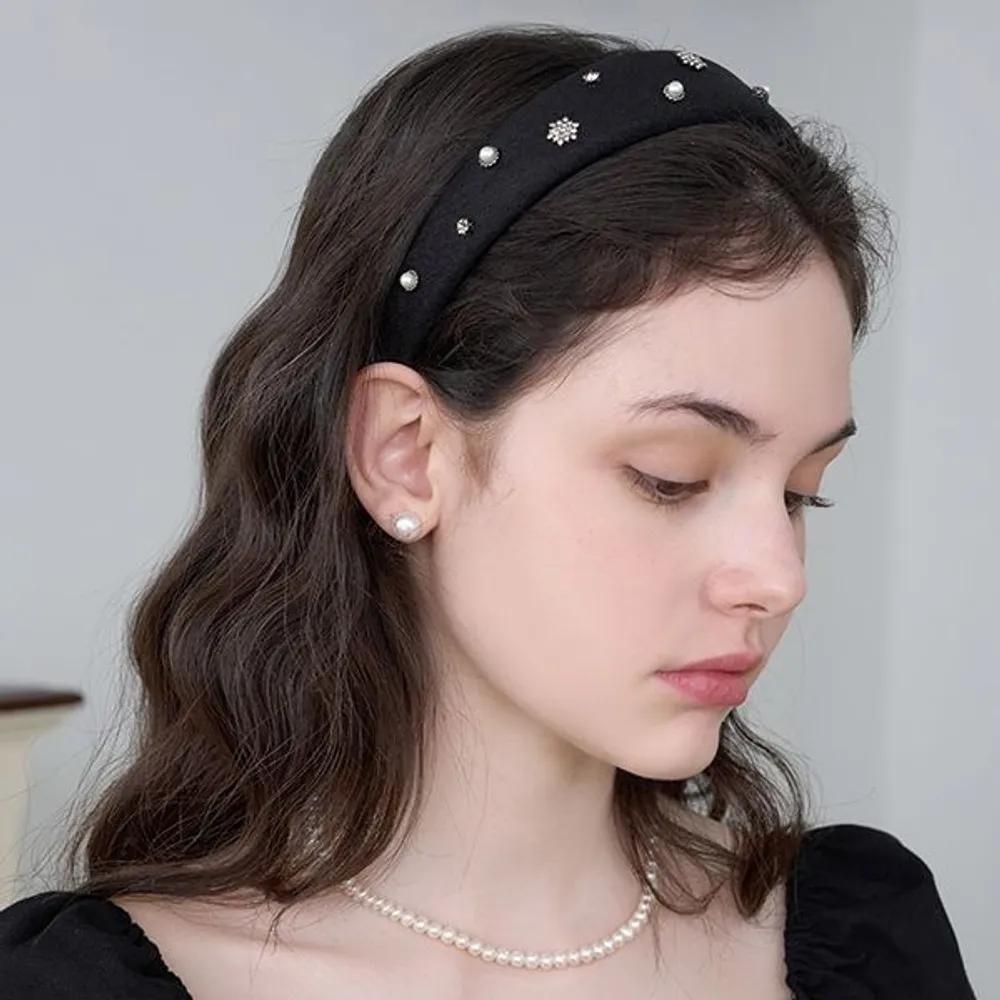 Chloe Crystal Pearl Hairband JC003HB