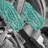 Car Wash Drying Towels Plush Car Drying Towel Ultra-Absorbent Wash Towel Rim Cleaning Brush Portable Double-Sided Wheel Corner