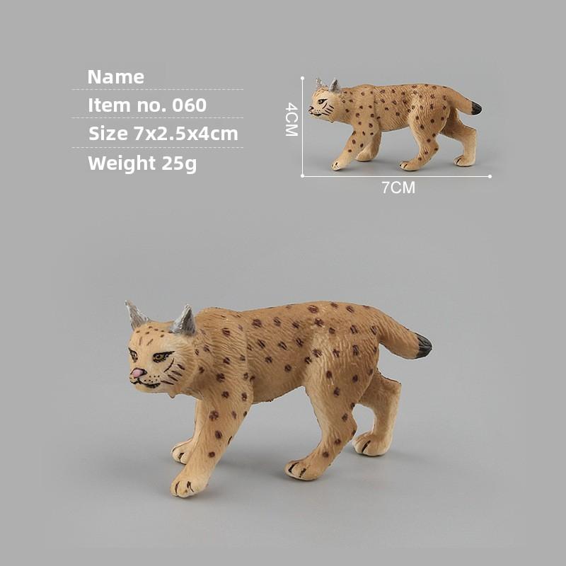Realistic Wild Animal Models Pvc Material For Collection Learning And Nature Display Purposes