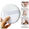 4Pcs 12Cm Round Flocking Powder Puff Large Loose Powder Puff Makeup Artist Powder Puff Ribbon Hook Hand Glove Puff