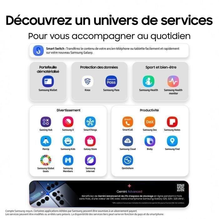 Samsung Galaxy S25 Ultra AI Smartphone 12GB RAM/256GB SIM+eSIM