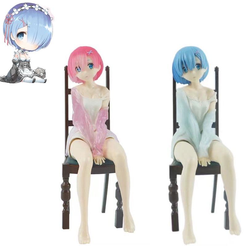 Rem Chibi Pvc Figure Gift Set In Color Box 12cm Height