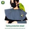Parrot Diaper Nappy & Shawl Protector: Anti-Scratch/Bite Peony Design for Budgie & Cockatiel