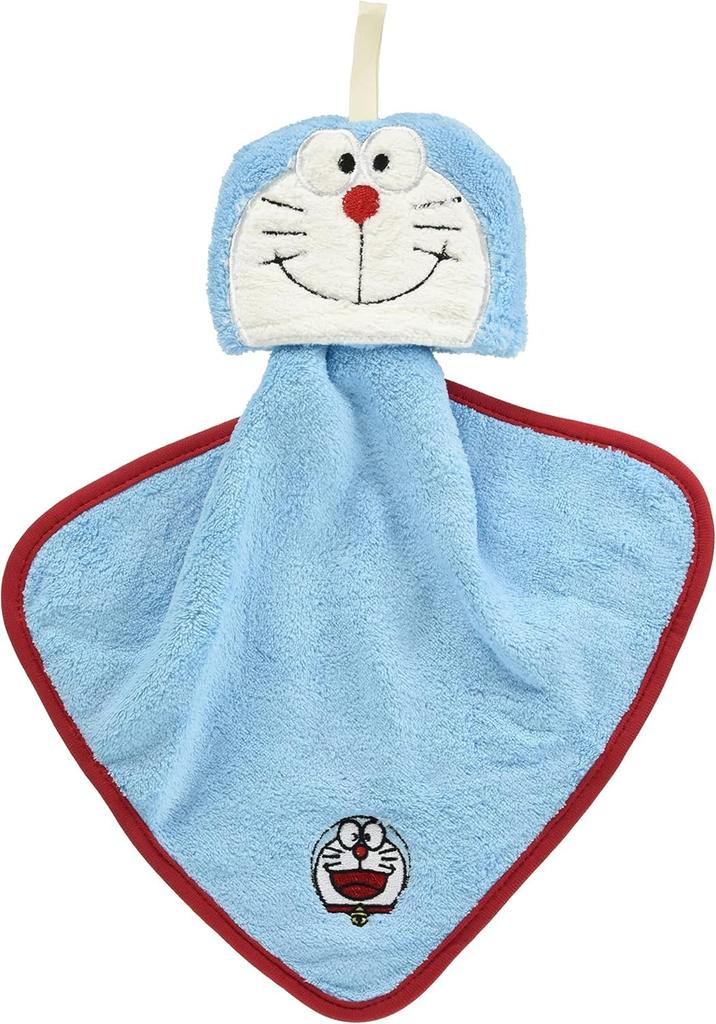Marushin Microfiber Hanging Towel Mascot Perfect for and Elementary Suitable for Boys and Product 2825003000 "I'm Doraemon" Doraemon, Preschool,