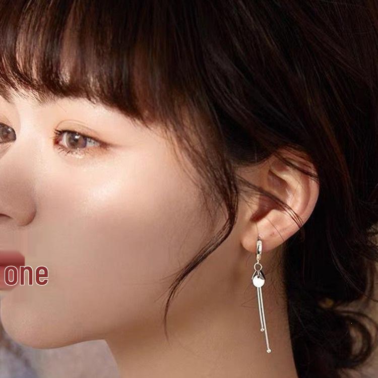 925 Sterling Silver Earrings for Women - Long Tassel, Stud & Hoop Designs, Korean Celebrity Style