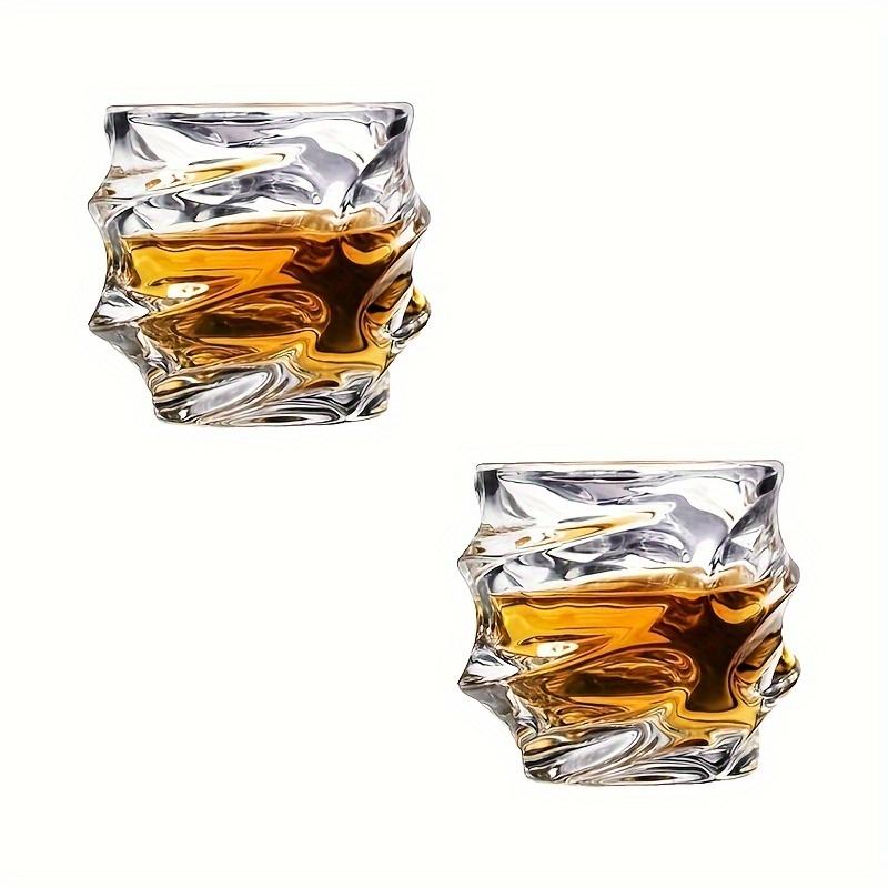 

Embossed Whiskey Glass Set Luxury Bar KTV Gift Box Classic Spirits Cups Home Beer Glassware 301-400ml