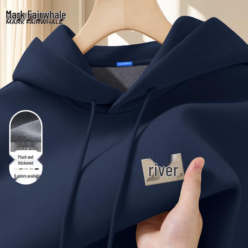 

Mark Fairwhale Men s Winter Fleece-Lined Hooded Sweatshirt 3XL