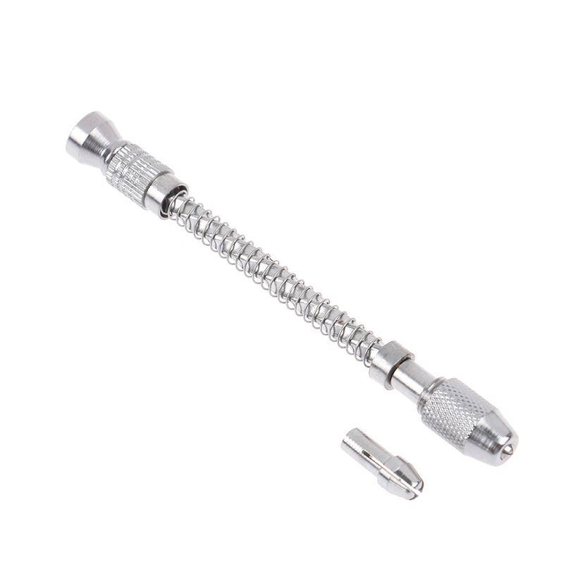 Mini Spiral Hand Drill Full Metal Hand Twist Drill Manual Punching Tool