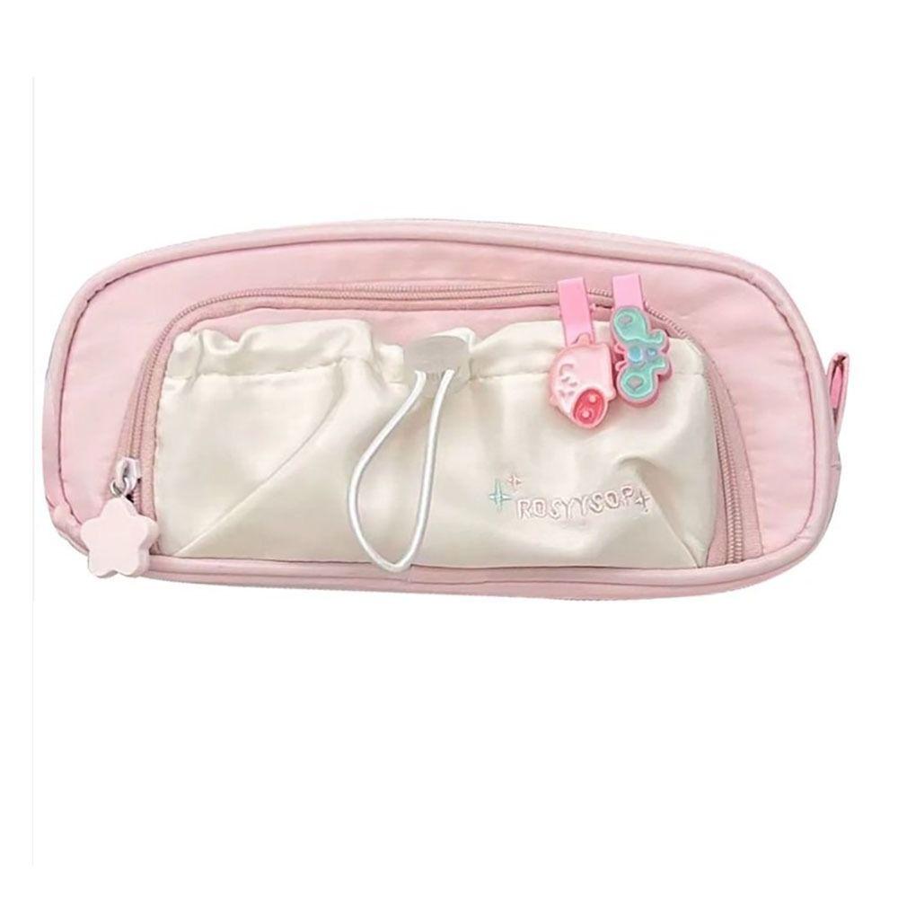 Multi-function Stationery Storage Bag Multi Layered Pen Bag High Quality Stationery Organizer