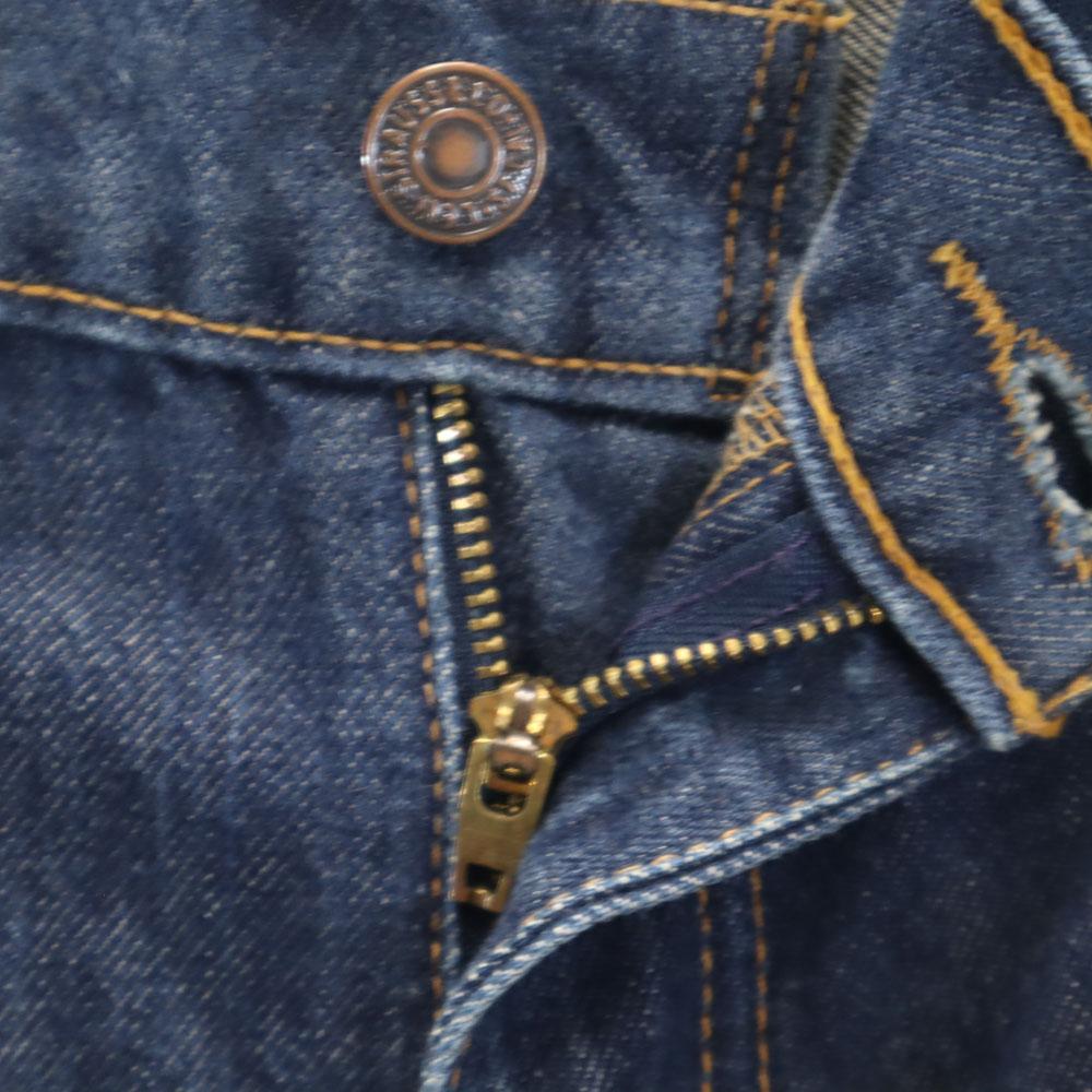 Levi's 90s 605 Orange Tab Old Denim Pants W34 Indigo Blue Jeans Men's Used