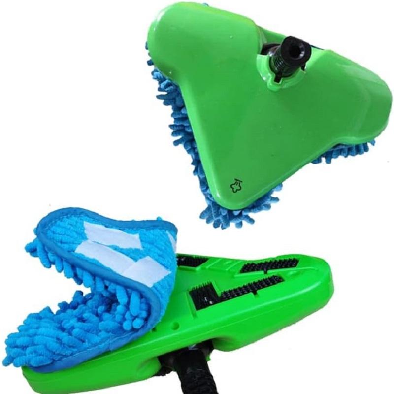 Steam Mop Pads Replacement Microfiber For H2O X5 Steam Cleaning Rag Chenille Reusable Cloth 24.5*18CM