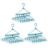 Folding 8-Hanging Laundry Hanger Set of 3