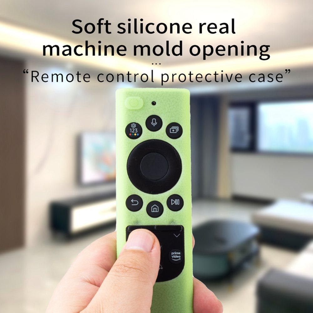 Silicone Remote Control Cover Case for Samsung BN59-01385 Dustproof Remote Sleeve for Samsung Smart TV Anti-Drop 4 Colors