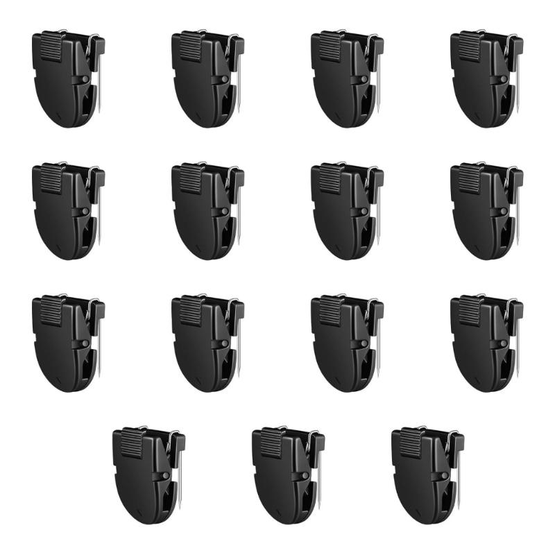 15Pcs Plastic Panel Clips For Fabric Wall Bulletin Boards Fabric Panel Wall Clip For Home Office Classroom Use