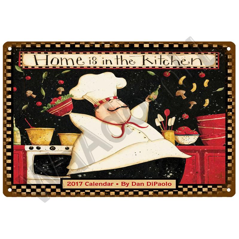 Metal Sign Home Decor Fast Food Vintage Tin Sign Plaque Metal Retro Plate Hot Dog Poster Wall Decor For Kitchen Cafe Diner Bar