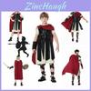 Petrecere cu Costume de Halloween Ținută de Familie Cavaler Soldat Adult Cosplay Îmbrăcăminte, Războinic Roman" Personaje)