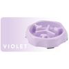 Large Breed Slow Feeder Dog Bowl Effective Slowing Eating Round Shape Anti-spill Pet Food Dish Slow Feeding Column Pet Bowl