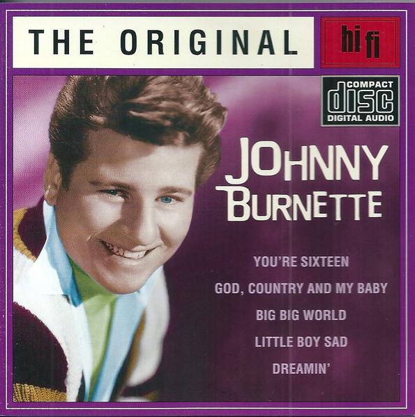 CD JOHNNY BURNETTE - The Original TO886262 Disky 1998 Netherland Rock Used