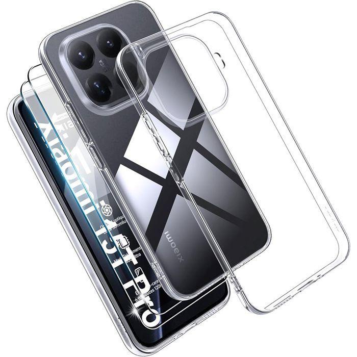 Coque de protection - E.F.Connection - Xiaomi 15T Pro - Antichoc - Anti-Rayures - TPU Transparent