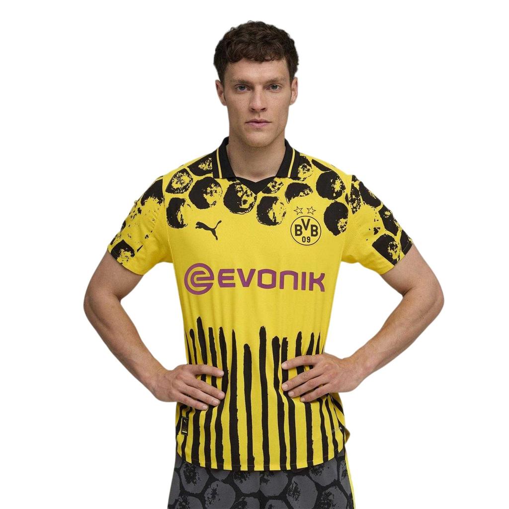 Borussia Dortmund Mens Kidsuper 25/26 Puma Home Jersey