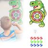 Dinosaur Dart Board Set Kids Toys Age 3 To 12 Year Old 12 Sticky Gifts Balls