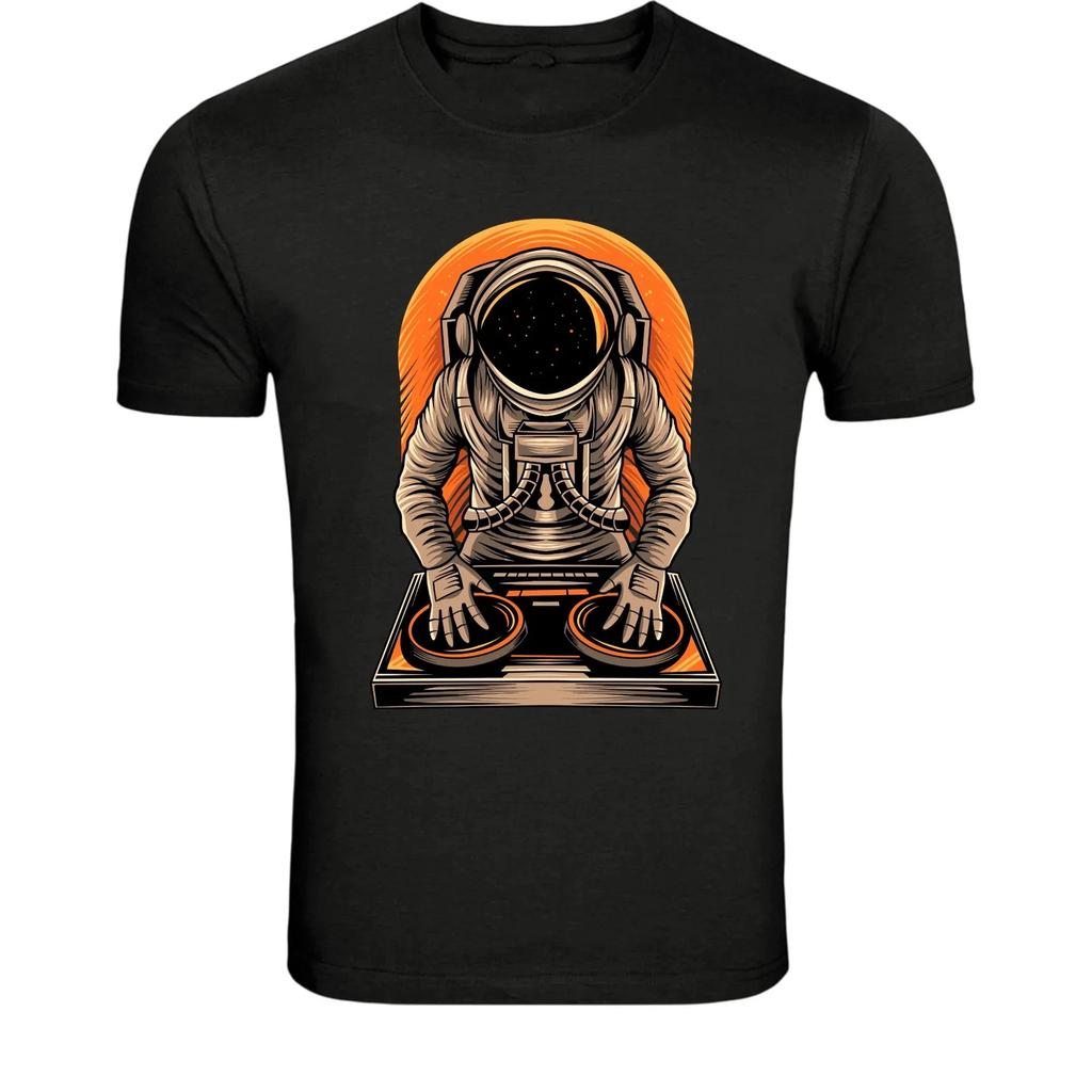 Astronaut Academy Galaxy Space Graphic T Shirt Sci Fi Tee