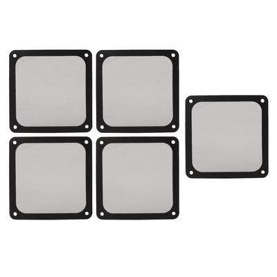 5 Stück 120mm Lüfter Staubfilter Wärmeableitung Weichmagnetischer Nylonrahmen Computer PC Lüfter Staubgitterfilter für PC-Gehäuse
