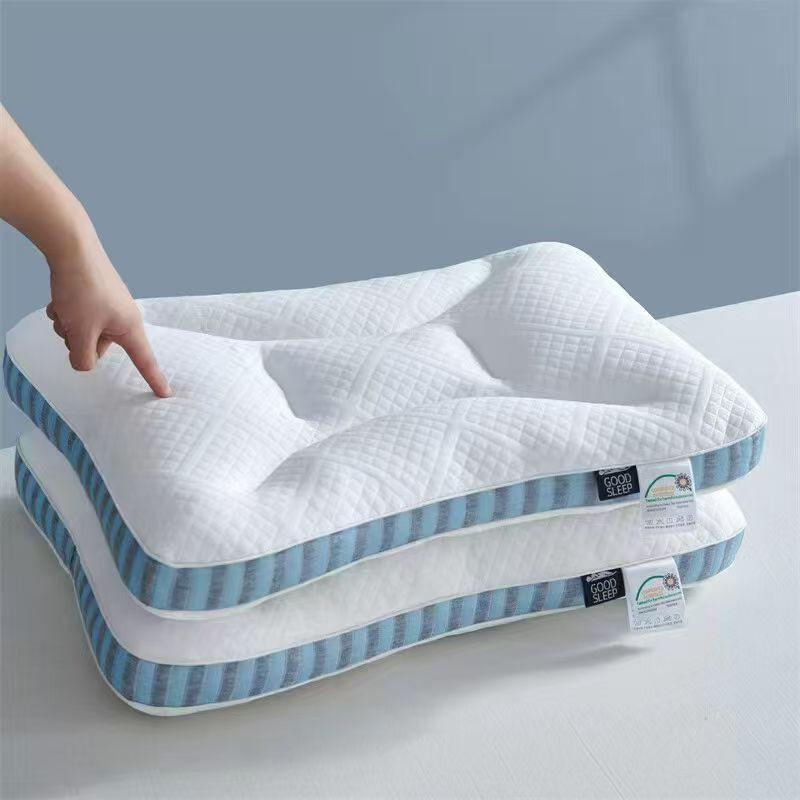 Memory Foam Cervical Support Pillow Adults - Ergonomic Sleep Low/Medium/High Profile Pair Or Single Standard Size
