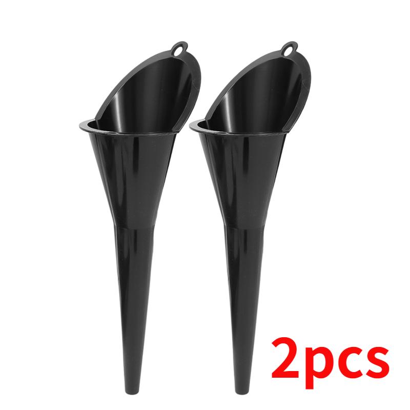 Hand Free Fuel Funnel Car Long Handle Funnel Petrol Filling Equipment Splash Proof Plastic Fuel Funnel Motorbike Cars Part