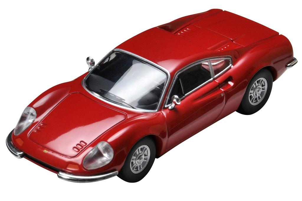 Tomica Limited Vintage TLV Dino 246gt Red Finished Product 1/64