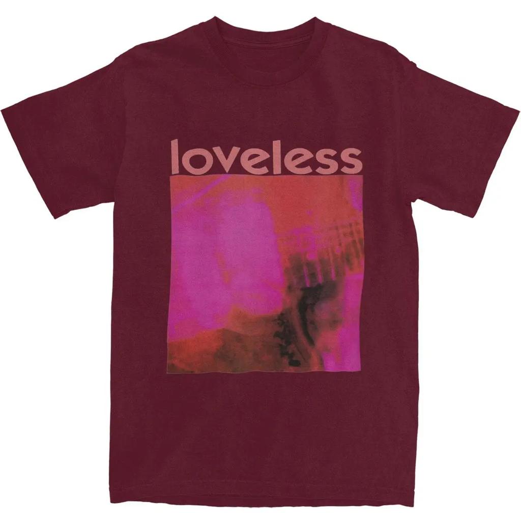 Cotton T Shirt Men Women My Bloody Valentine Loveless T-Shirts Top Tee Clothes New Arrival T Shirts for Men