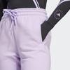 Adidas X Stella McCartney Regular Joggers Solid Color Logo Drawstring Cuffed Knit Sports Pants Women Joggers Purple IB6861