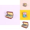 Cartoon Record Fashionable Player Brooch In Alloy Ideal For Accessories And Decorations