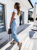 2022 Autumn High Waist Washed Urban Casual Women's Jeans