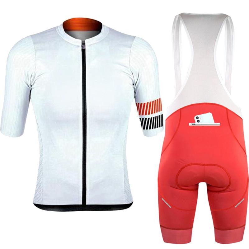 Phtxolue Pro Men Cycling Clothing Anti-Loss Zipper Women Cycling Jersey Set Bike Clothes Anti-UV MTB Bicycle Wear Suit Kit