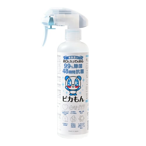 

Pikamon 5-in-1 Disinfectant Spray, Antibacterial, Deodorizing, Anti-Virus, Anti-Mold, Anti-Pollen, Safe for Babies and Children, 300ml [Alcohol-Free,