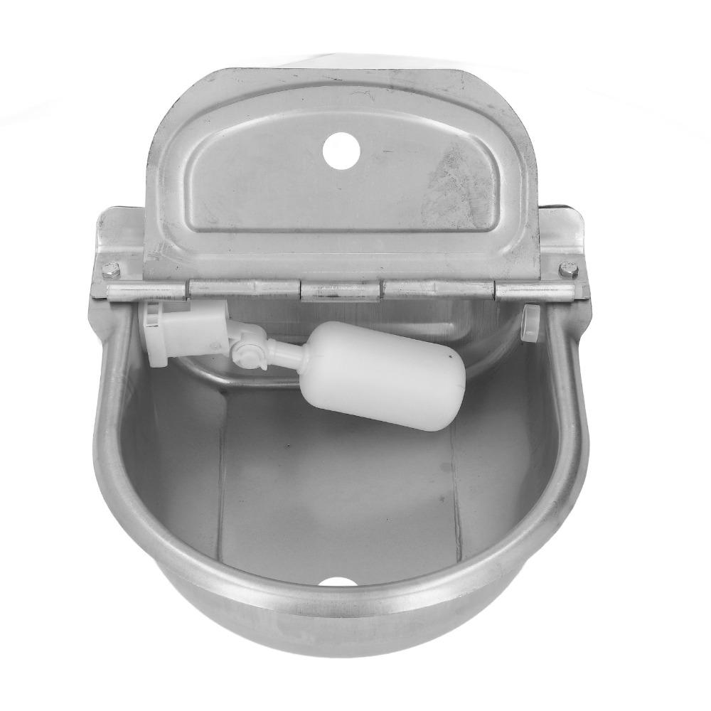 Float Ball Valve Cow Drinking Bowl Thickened Stainless Steel Water Bowl Livestock