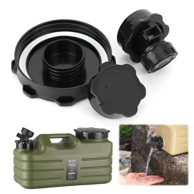 Camping Water Bucket Cover with Faucet Leak-Proof Water Tank Lid Drinking Water Bucket Cap for Outdoor Picnic