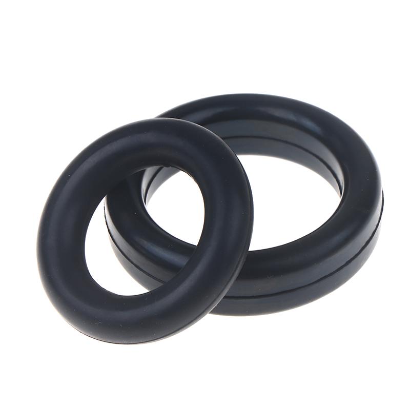 2/4Pcs O-Ring Car Universal Muffler Exhaust Hanger Bushing Rubber Bracket Kit Car Exhaust Pipe Support Ring