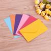 50PSC/Pack Invitation Envelopes Colorful Envelopes 2.4'' X 4'' for Wedding Baby Shower Holiday Birthday Greeting Cards