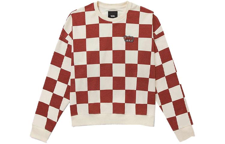 Vans Grid CrewNeck Pullover Red VN0A5H98YTW S