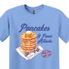 Pancakes & Panic Attacks Tee, Funny Anxiety Retro Shirt