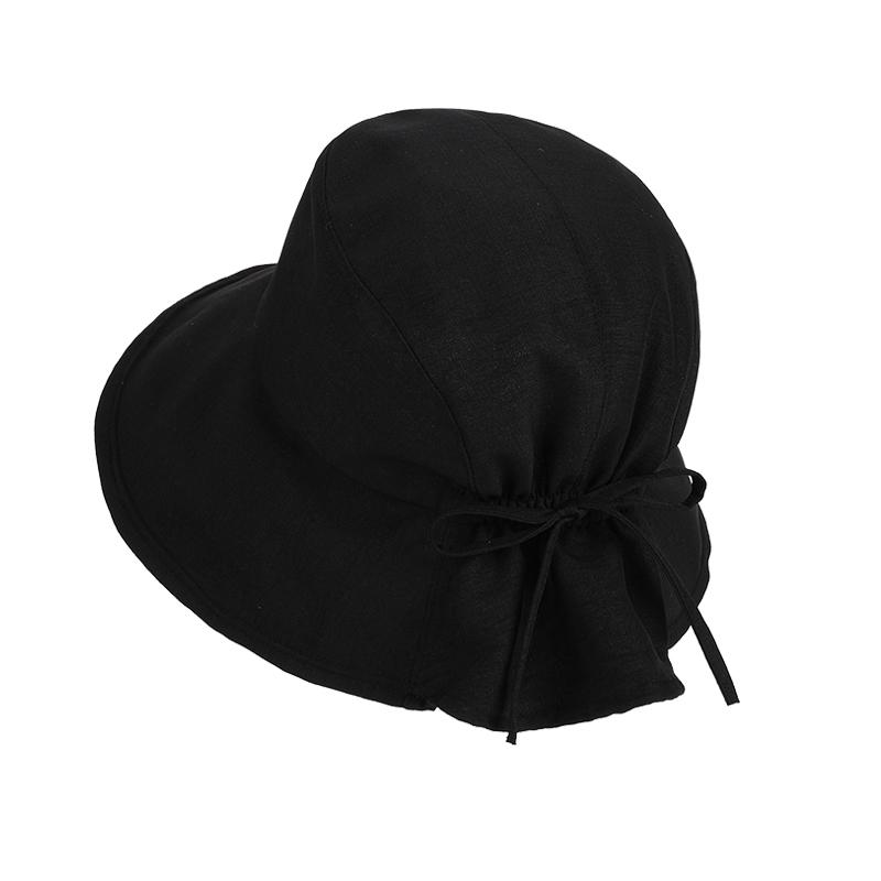 Summer outdoor large brim sun hat, children's sun hat, Korean version fashionable bow fisherman hat
