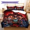 Stranger-thing Pattern Bedding Quilt Set Quilt Cover Pillowcase Home Decoration Gift (1 * Duvet Cover + 2 * Pillowcase, Without Core)