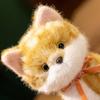 Novos Brinquedos de Pelúcia Querido Gatinho Fofos Pose Sentada Fofinhos Realistas Laço de Fita Boneca Gato Adoráveis Animais de Estimação de Mesa Presente Elegante para Meninas